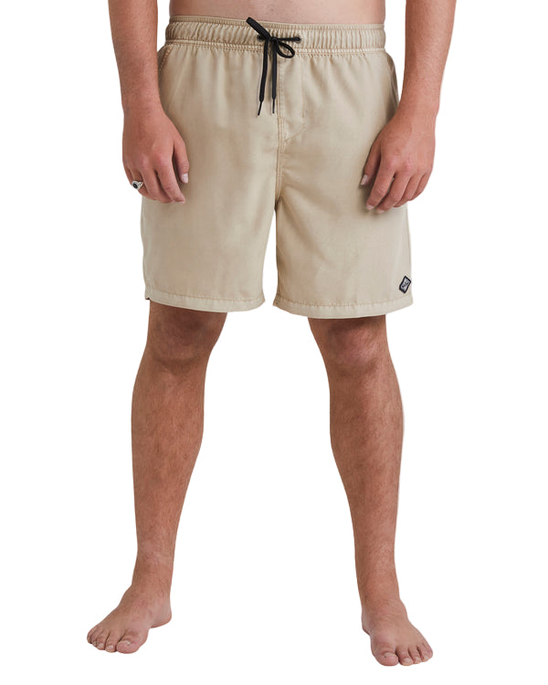 Billabong Mens All Day OVD Layback 17" Boardshorts - Chino