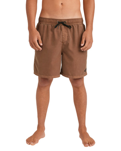 Billabong Mens All Day OD Layback 17" Boardshorts - Tobacco