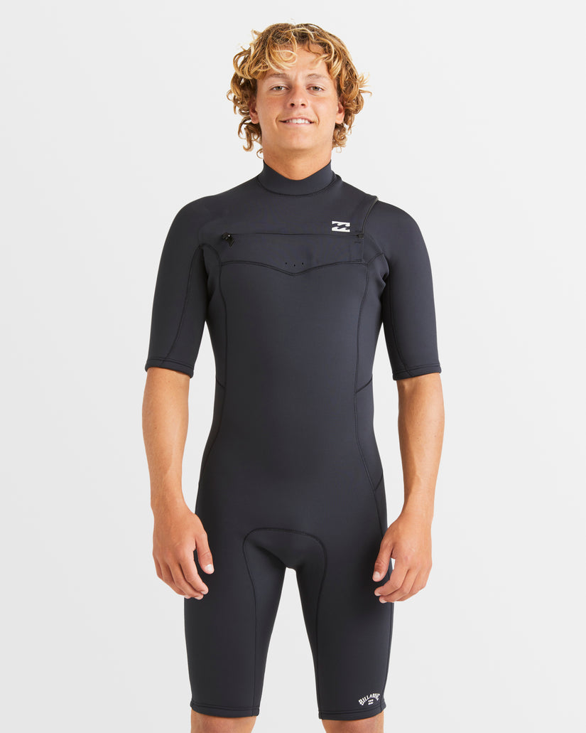 BILLABONG 202 Absolute Natural CZ SS Spring Suit - Mens - Black
