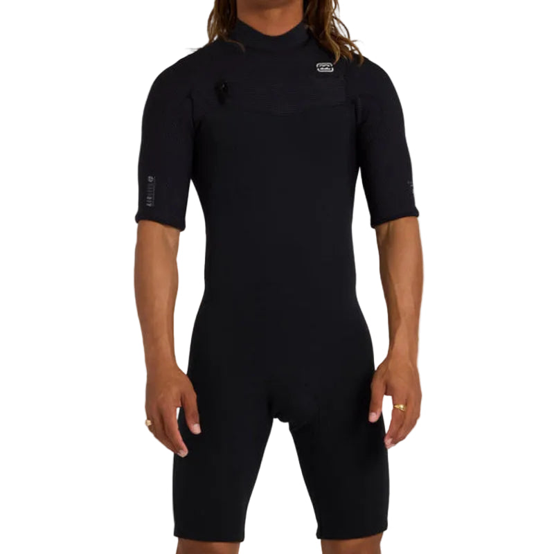 BILLABONG 2/2 Furnace Revo CZ Short Sleeve Spring Suit - Mens - Black