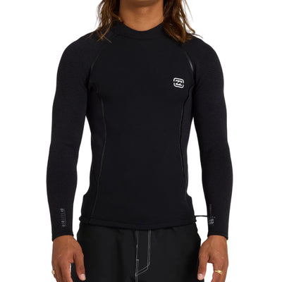 Billabong Furnace Pro Series Jacket Wetsuit Top Mens - Black