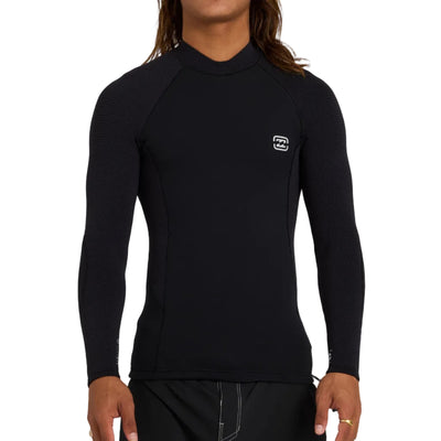 Billabong Furnace Revo Long Sleeve Jacket Wetsuit Top Mens - Black