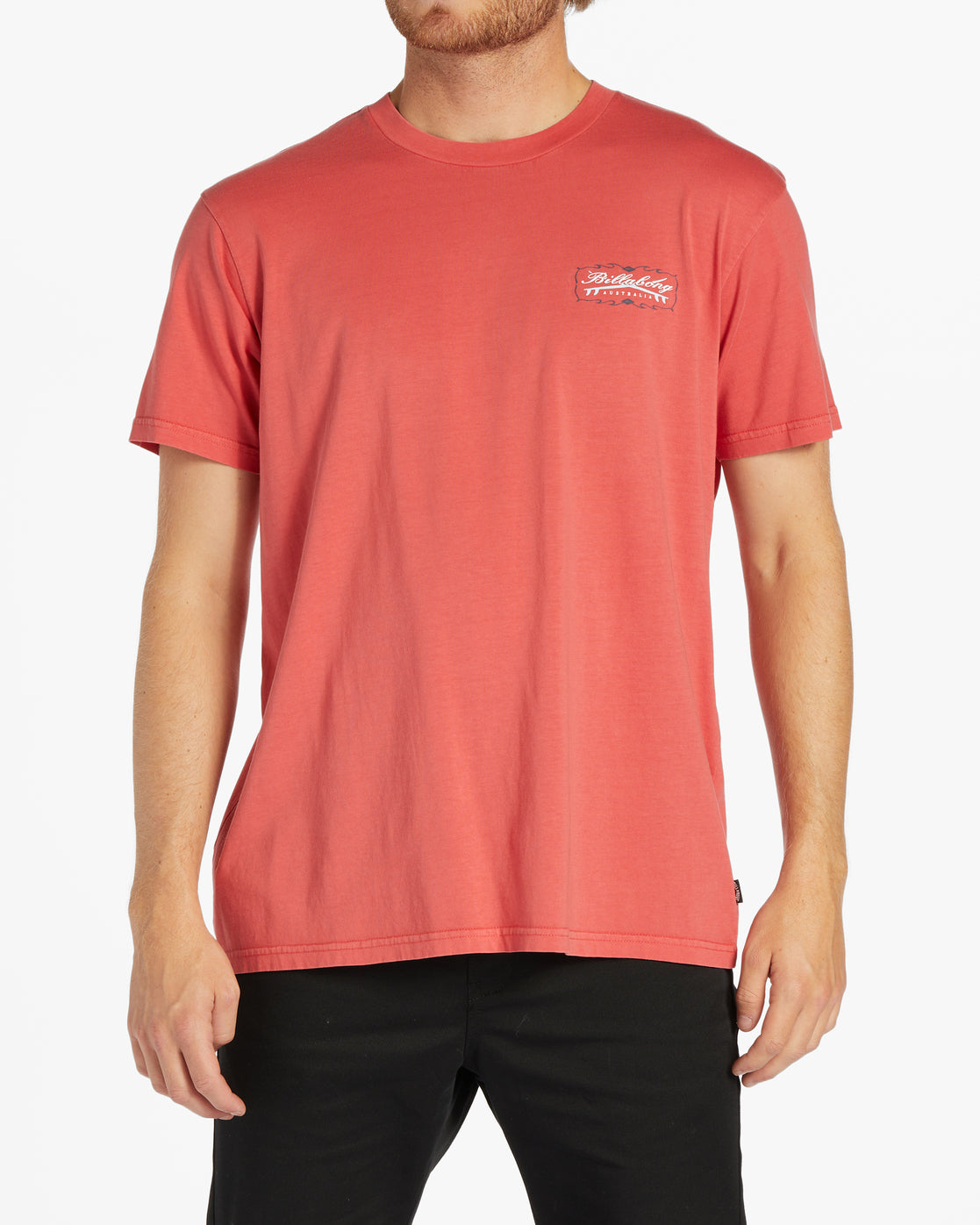 Billabong Crossboards Tshirt Mens - Coral