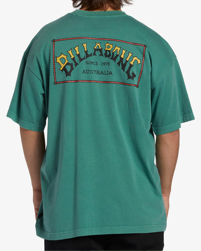 Billabong Arch Wave OG Tshirt Mens - Billiard