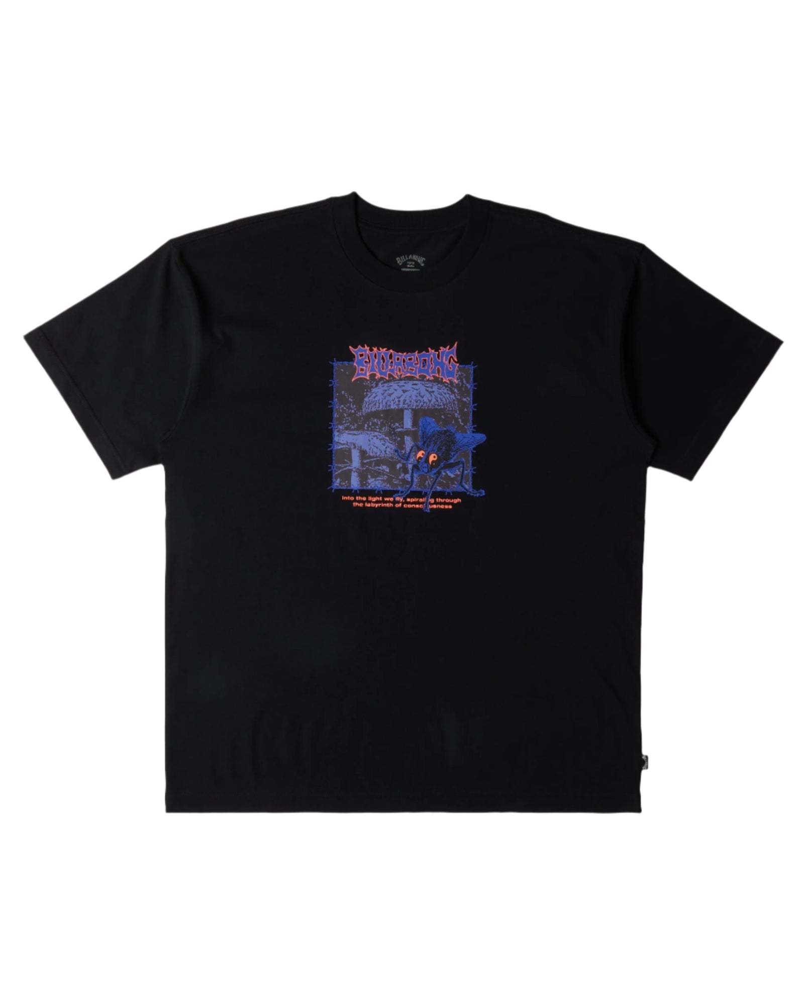 BILLABONG Night Fly Tshirt Mens - Black