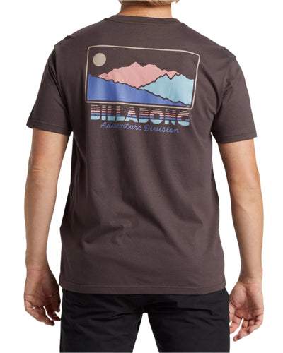 Billabong Range Tshirt Mens - Plum