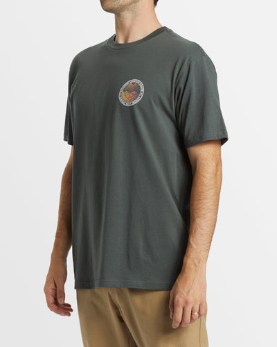 Billabong Rockies Tshirt Mens - Slate Green