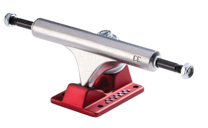 Ace Trucks Classic 44 (8.35) - Raw/Red Polished