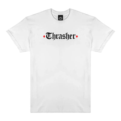 Thrasher x Spitfire "The End Oath" T-shirt - White