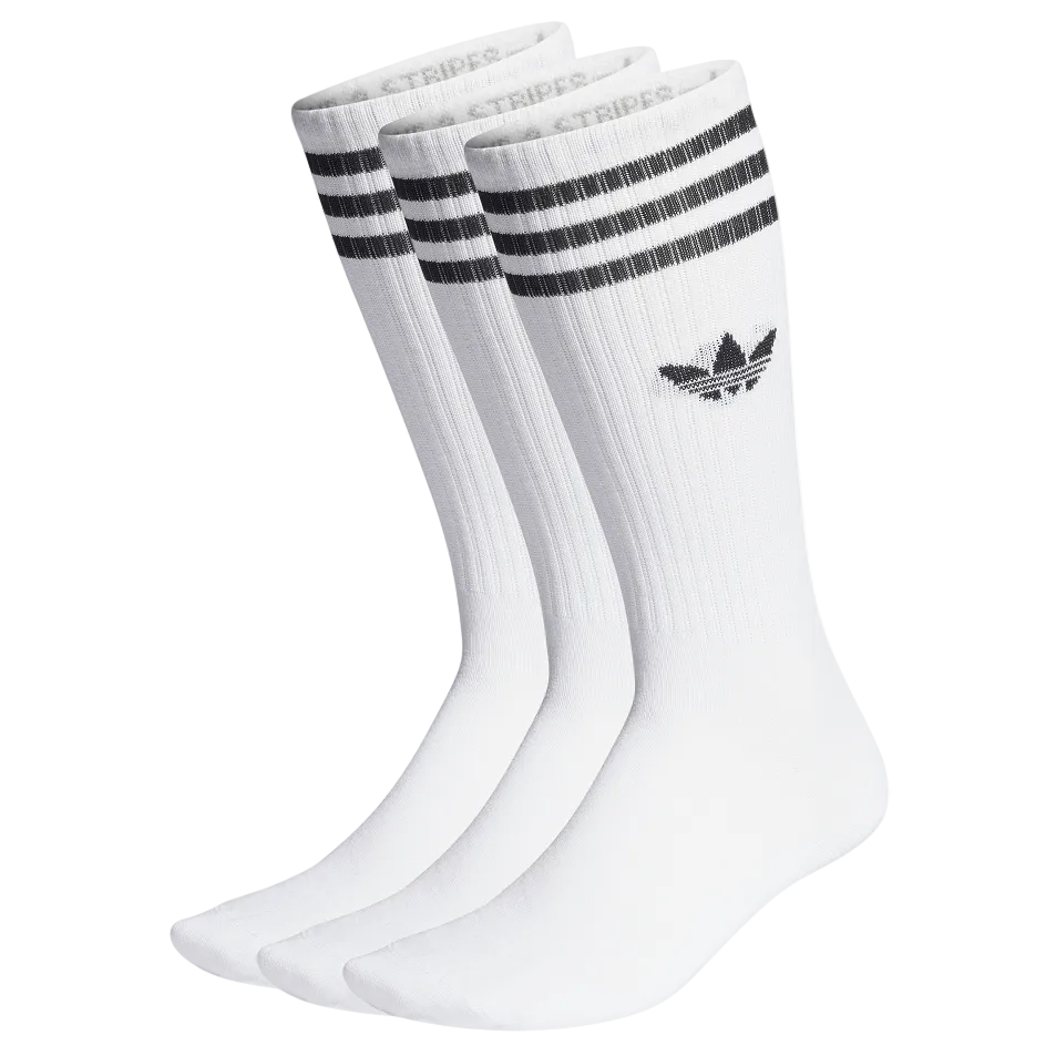 Adidas High Crew Sock - White