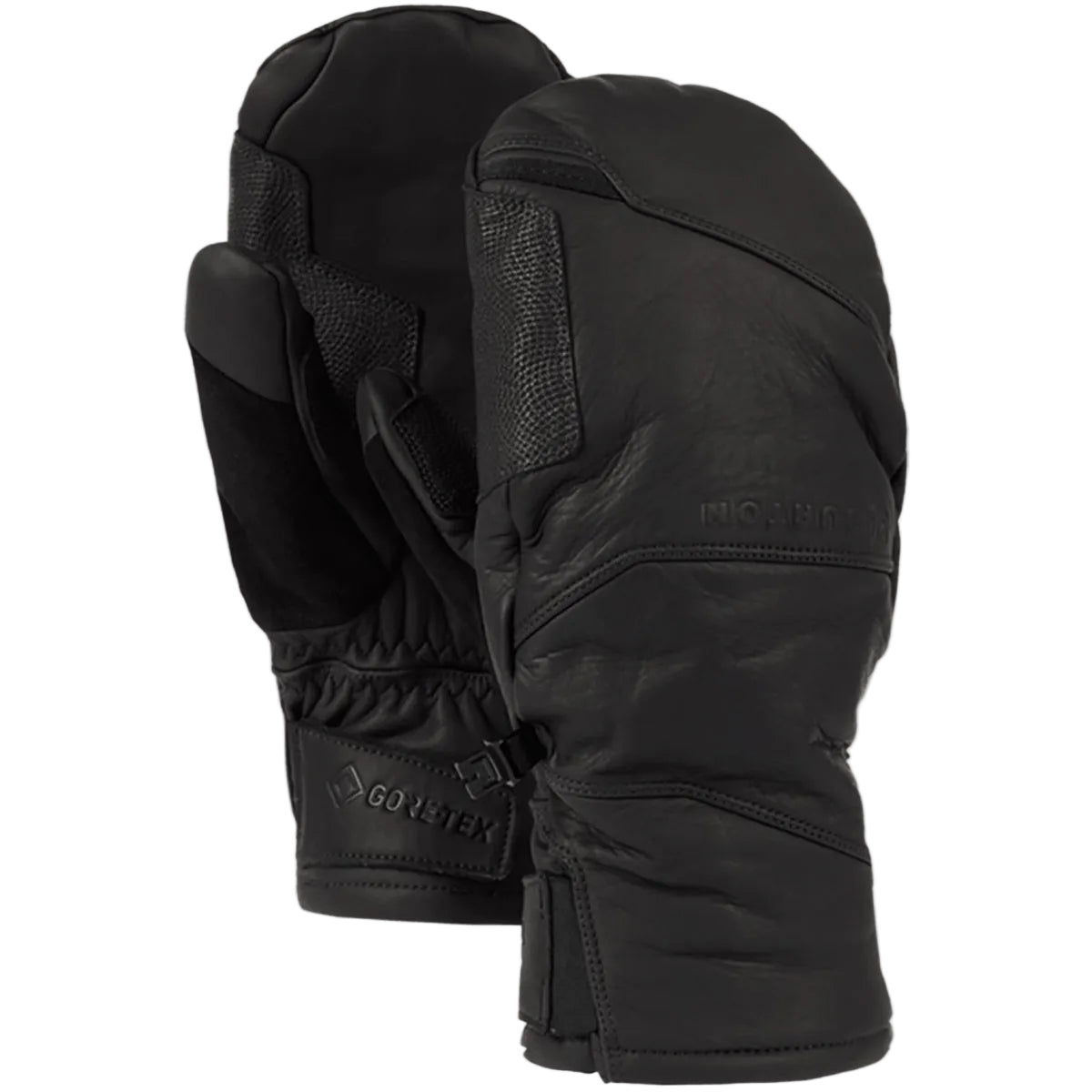 BURTON AK Gore-Tex Leather Clutch mitts - Mens - Black