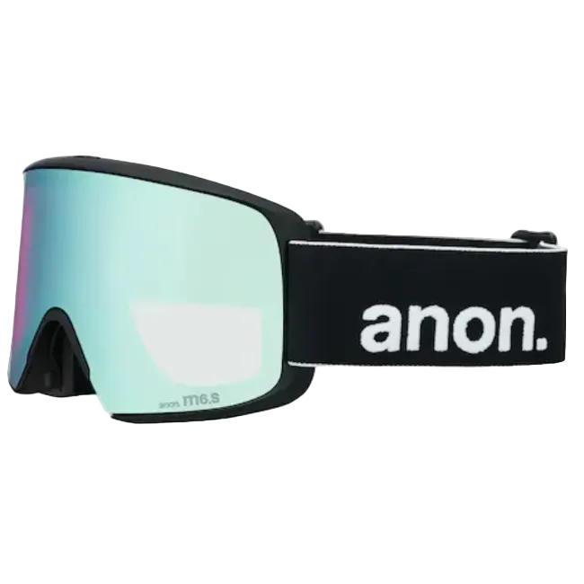 ANON M6S Low Bridge goggles - Black w/ Variable Blue