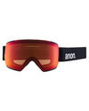 ANON M5 goggles - Black w/ Perceive Sunny Red