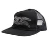 ANTIHERO Basic Eagle adjustable cap - Black/Charcoal