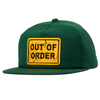 ANTIHERO Out of Order adjustable cap - Forest Green