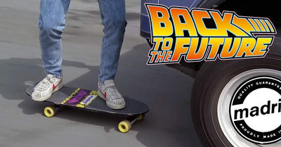 MADRID x Valterra Back to the Future Official limited edition reissue skateboard deck