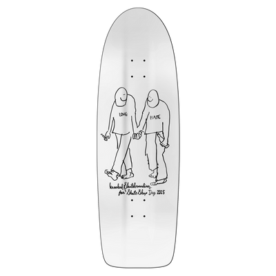 SKATE SHOP DAY 2025 x KROOKED Gonz Beamer LOVE skateboard deck - 10.75