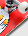 BIRDHOUSE Chicken Mini L1 skateboard - Red - 7.3