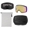 SMITH 4D Mag XL goggles - Black w/ Sun red mirror