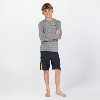 O'NEILL 24/7 Tech LS Surf Tee - Boys - Graphite