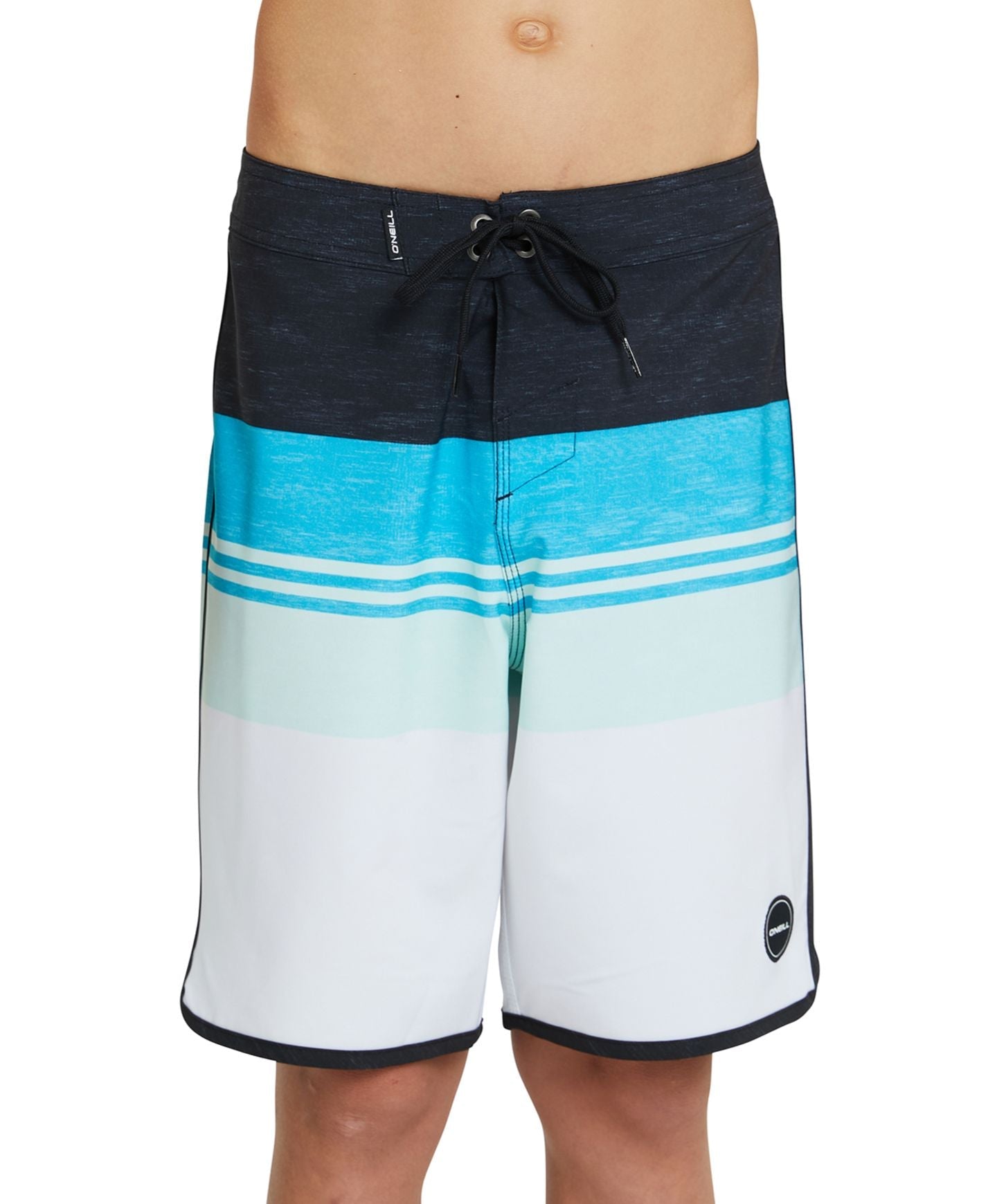 Oneill Boys Four Square Stretch Boardshort - White