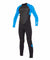 O'Neill Reactor 3/2mm Youth Wetsuit - Black/Ocean