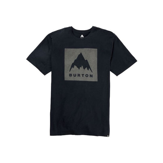 BURTON Classic Mountain High t shirt True Black STM Snow Surf