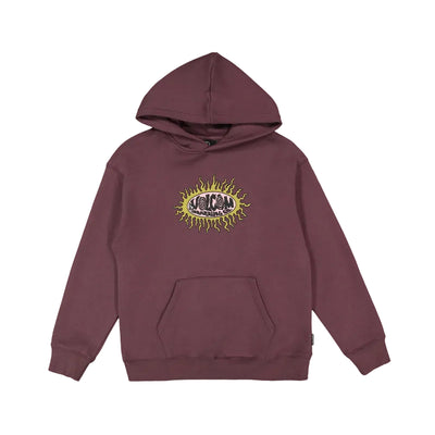 VOLCOM Boys Watanite Pullover Hoodie - Maroon