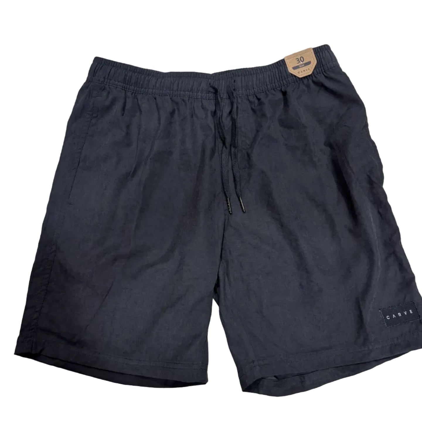 CARVE Fraser Elastic Mens Volley Short - Black