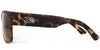 Carve Hack Polarized Sunglass - Matte Brown tort brown polarized