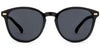 Carve Oslo Sunglass - Gloss Black Dark Grey Lens