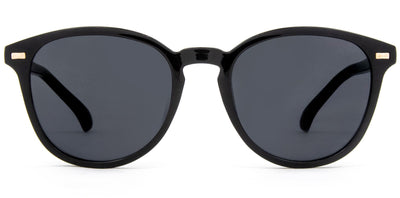 Carve Oslo Sunglass - Gloss Black Dark Grey Lens