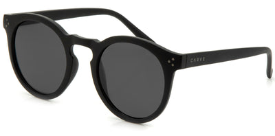 Carve Fletcher Sunglass -Matt Black Dark Grey Polarized