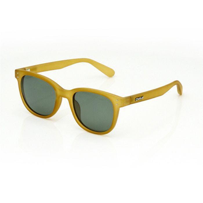 CARVE Homeland Sunglass - Matt Honey Green Polarized
