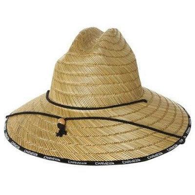 CARVE Vertical Whip Straw Hat Mens - Natural