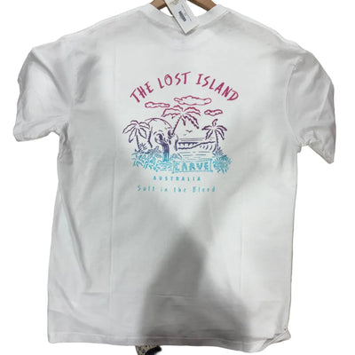 CARVE Long Island Basic SS Tee - Mens - White