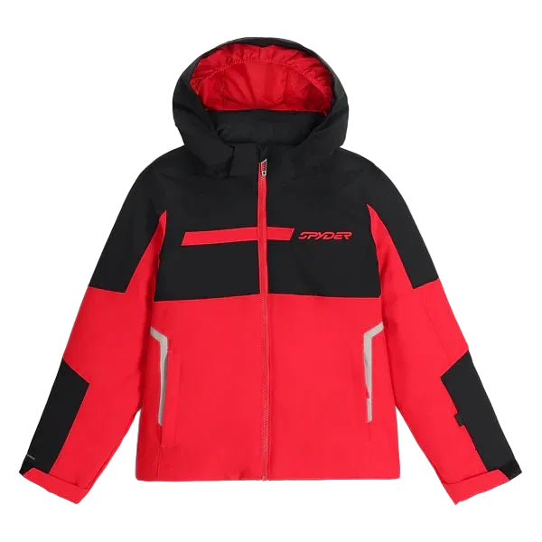 SPYDER Challenger Jacket Youth - Spyder Red