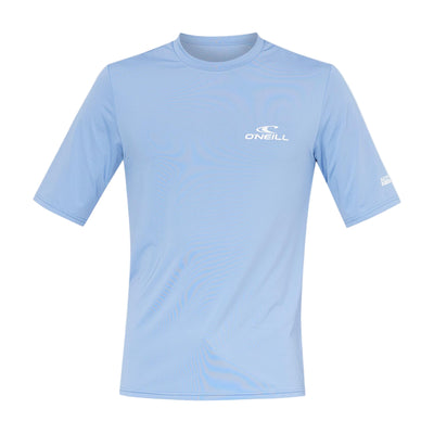 O'NEILL Clean & Mean SS Rash Guard - Mens - Faded Denim