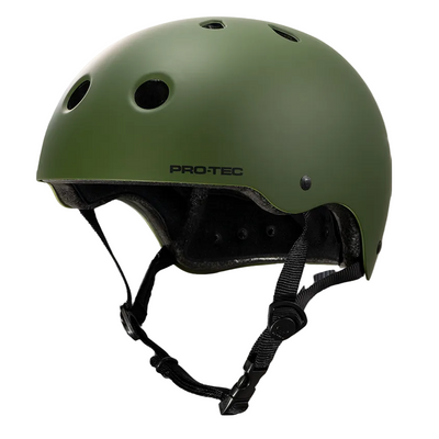 PRO-TEC Classic Certified skate helmet - Matte Olive