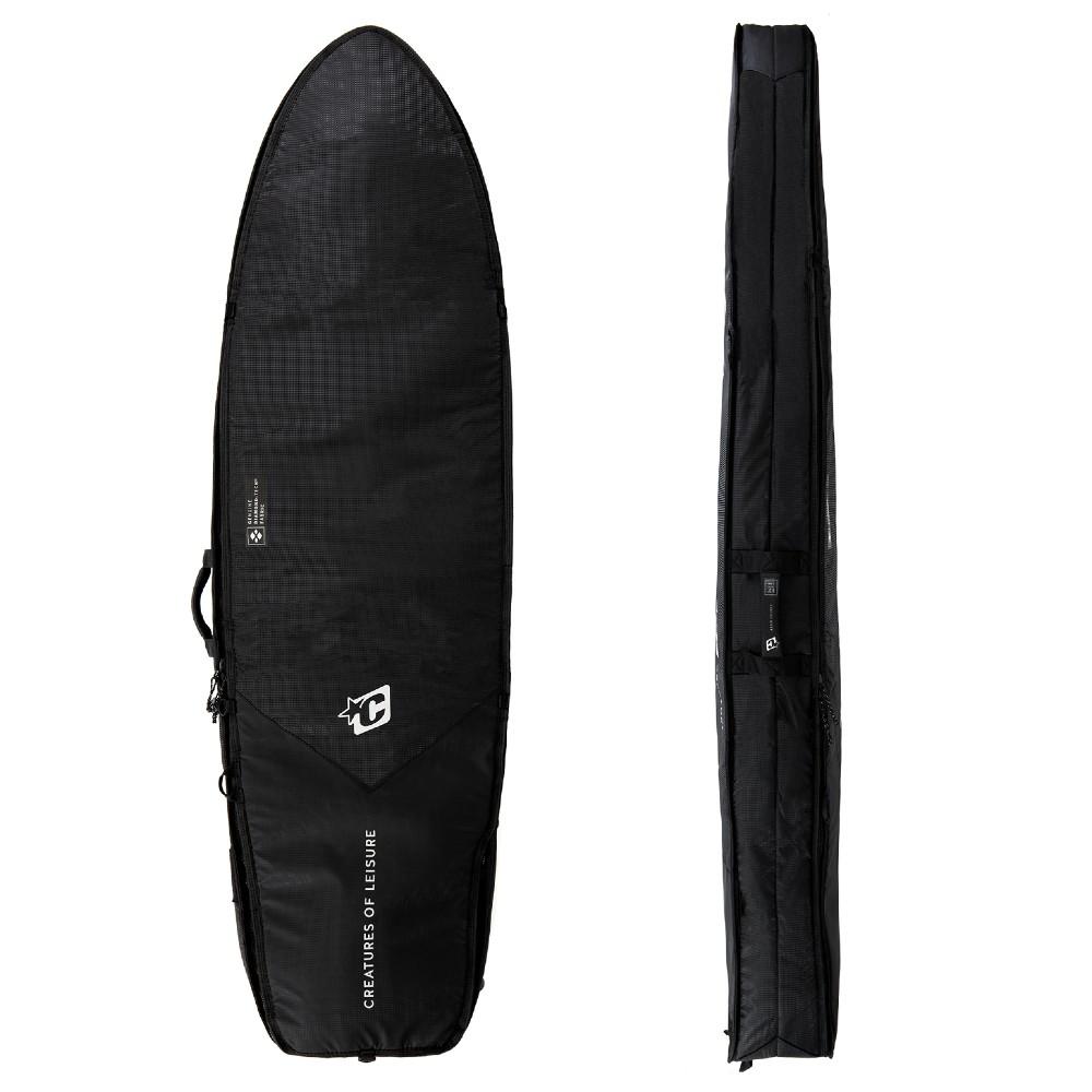 Creatures 6ft 7 Fish Double DT2.0 Surfbag - Black Silver