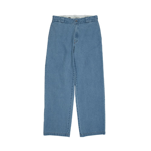 Dickies 852 aged denim loose fit Pant Mens - Stone washed