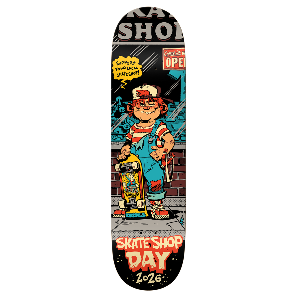 DELUXE Skateshop Day 2026 Shopkeeper Limited Edition skateboard deck