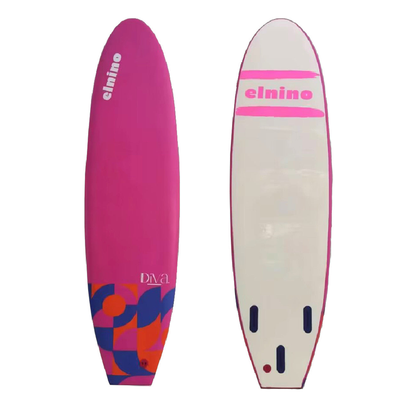 EL NINO Diva softboard 6ft 6 - Pink