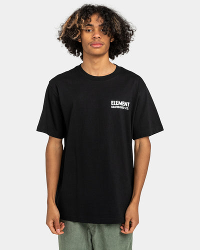 ELEMENT Never tee - Flint Black