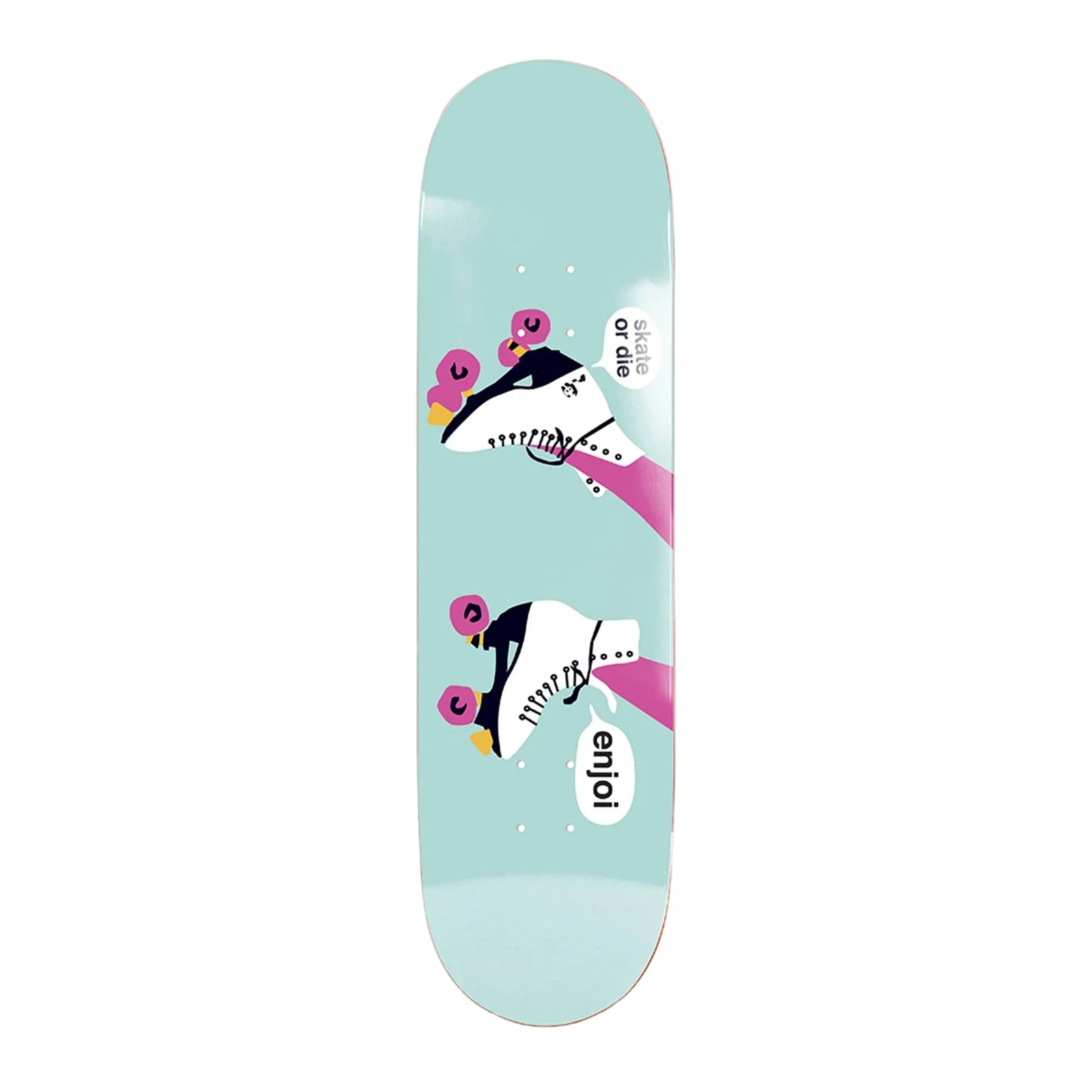 ENJOI Big Box Roller Skates skateboard - 8.25 Mint