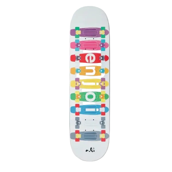 ENJOI Big Box Plastic Spectrum skateboard - 8.25 White