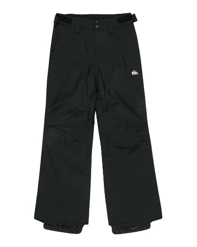 Quiksilver Estate Youth Pant- True Black