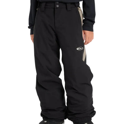 Quiksilver Snow Down Youth Pant- Black