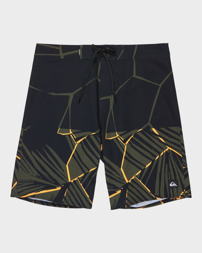 Quiksilver Surfsilk Straight Boardshort - Grape Leaf Natural
