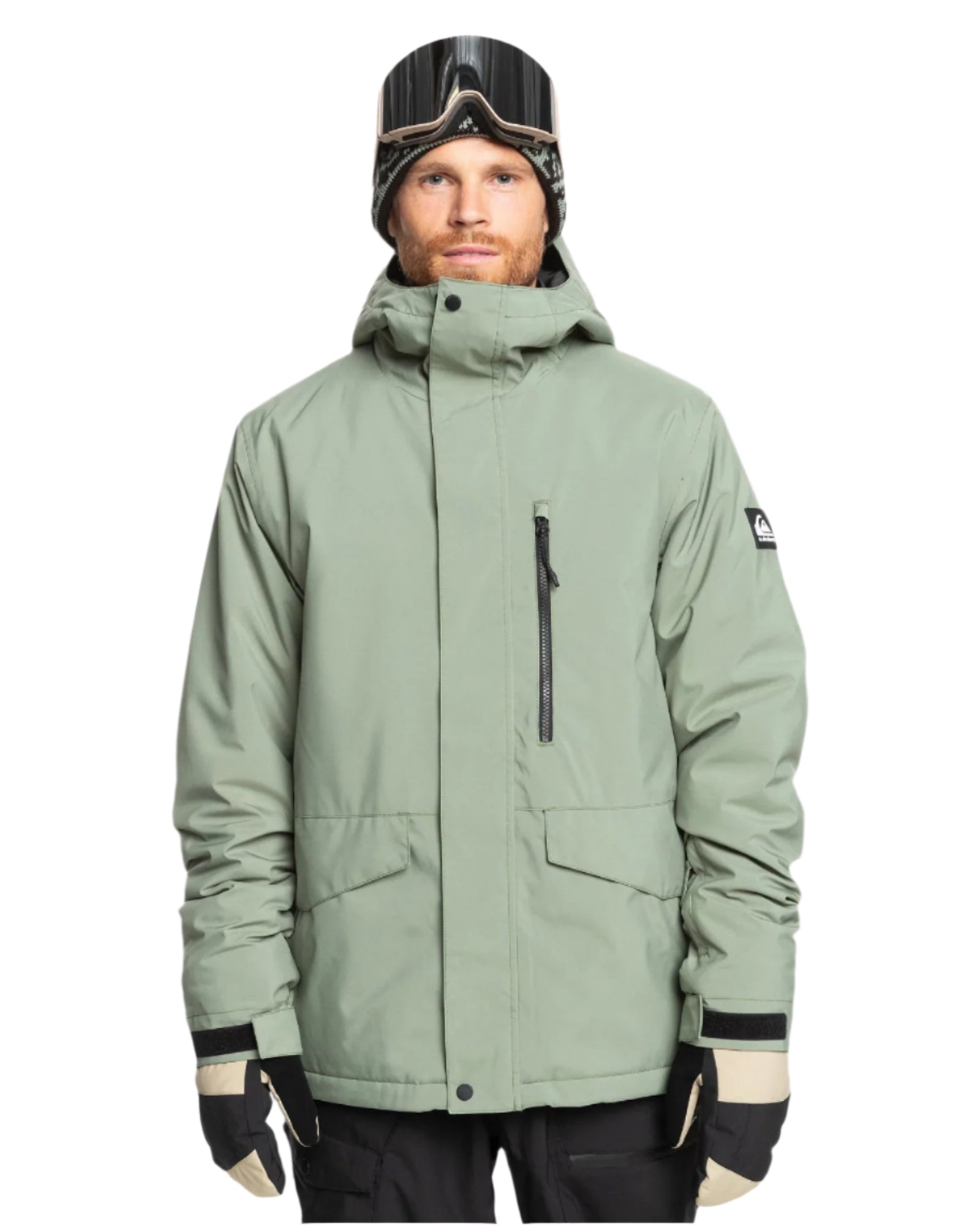 QUIKSILVER Mission Solid Jacket mens - Sea Spray